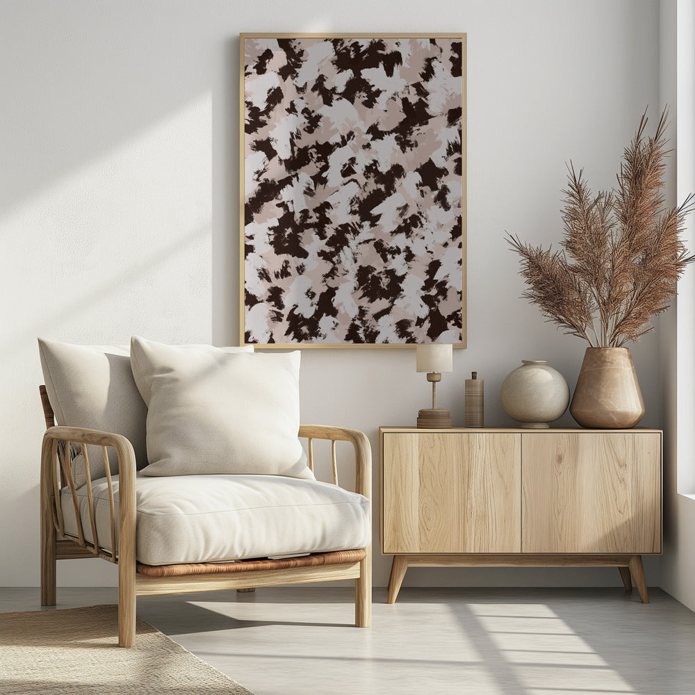 Pinselstrich-Chaos | Poster