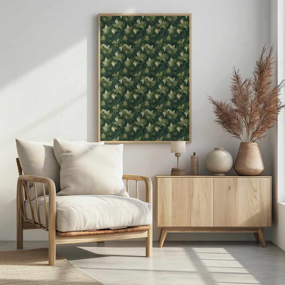 Verdant Blossom Tapestry | Poster