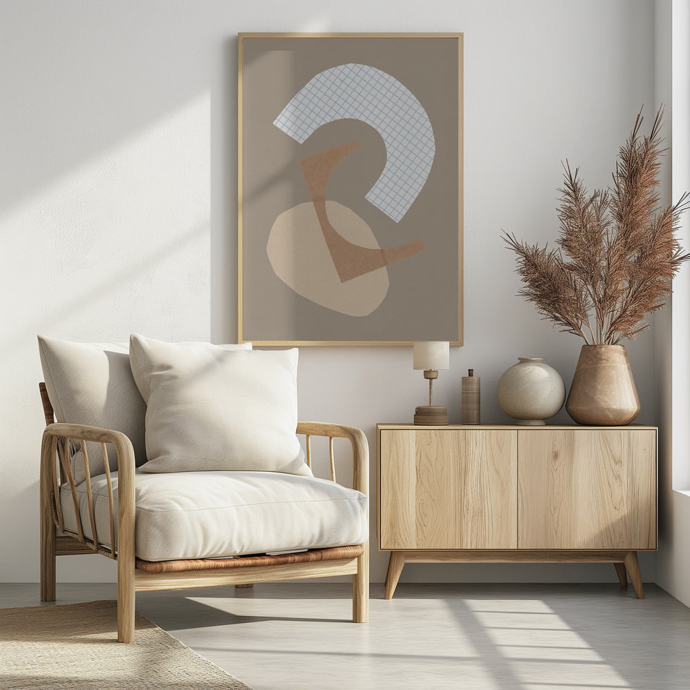 Three shapes #1 | Poster