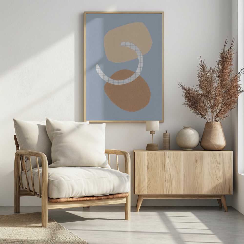 Three shapes #2 | Poster