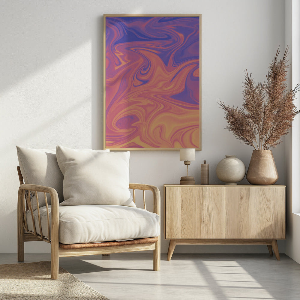 Wirbel des Sonnenuntergangs | Poster