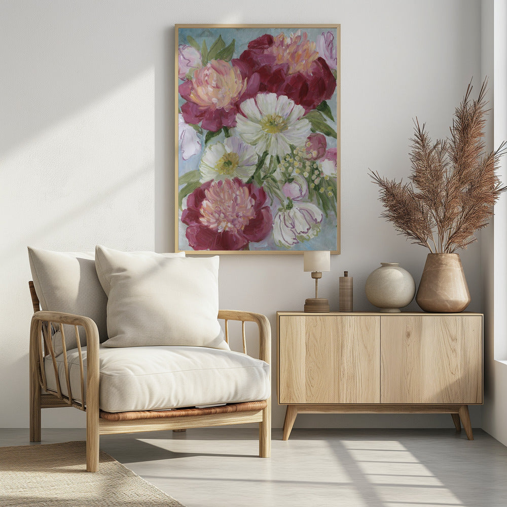 Eleanora painterly florals | Poster