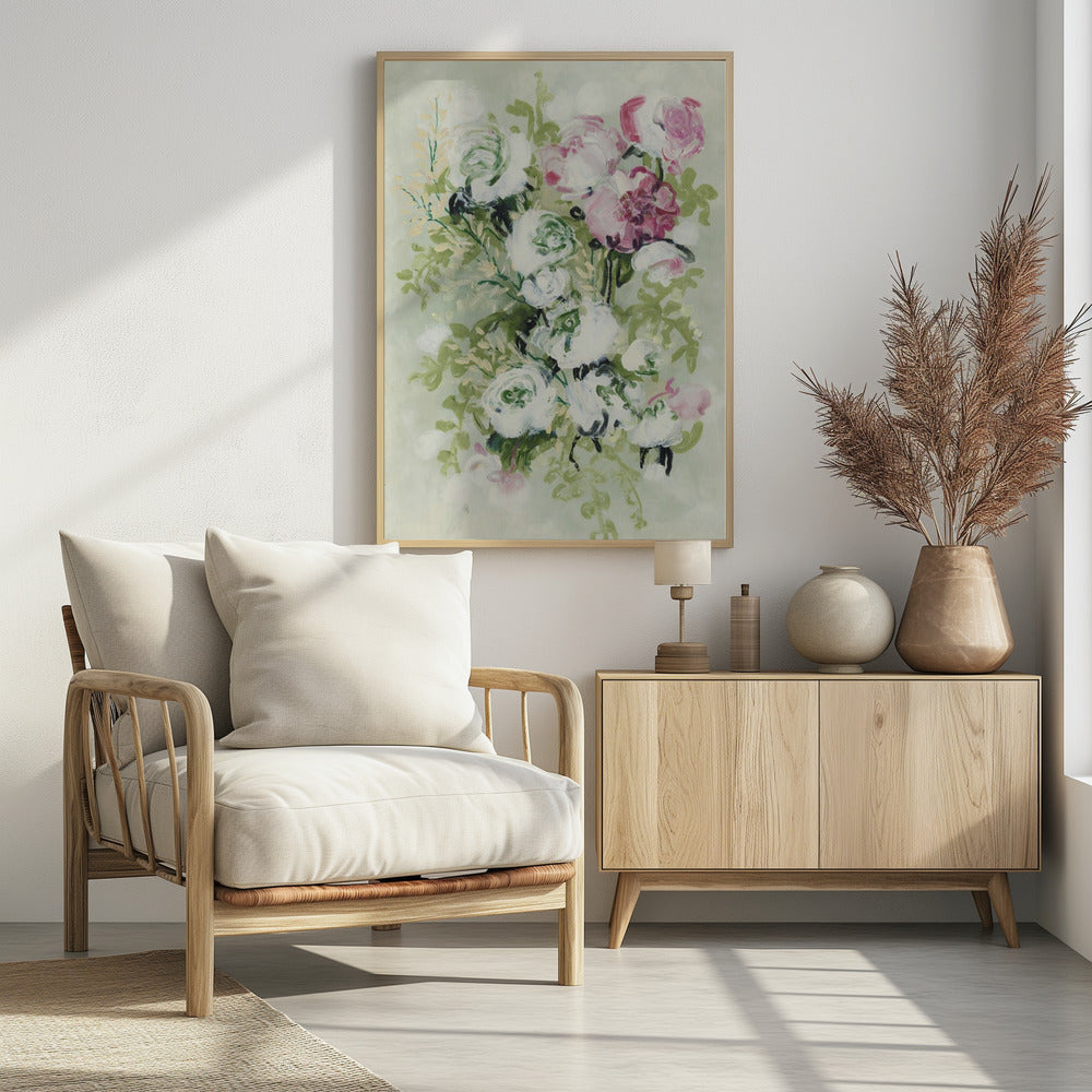 Haneul painterly bouquet | Poster