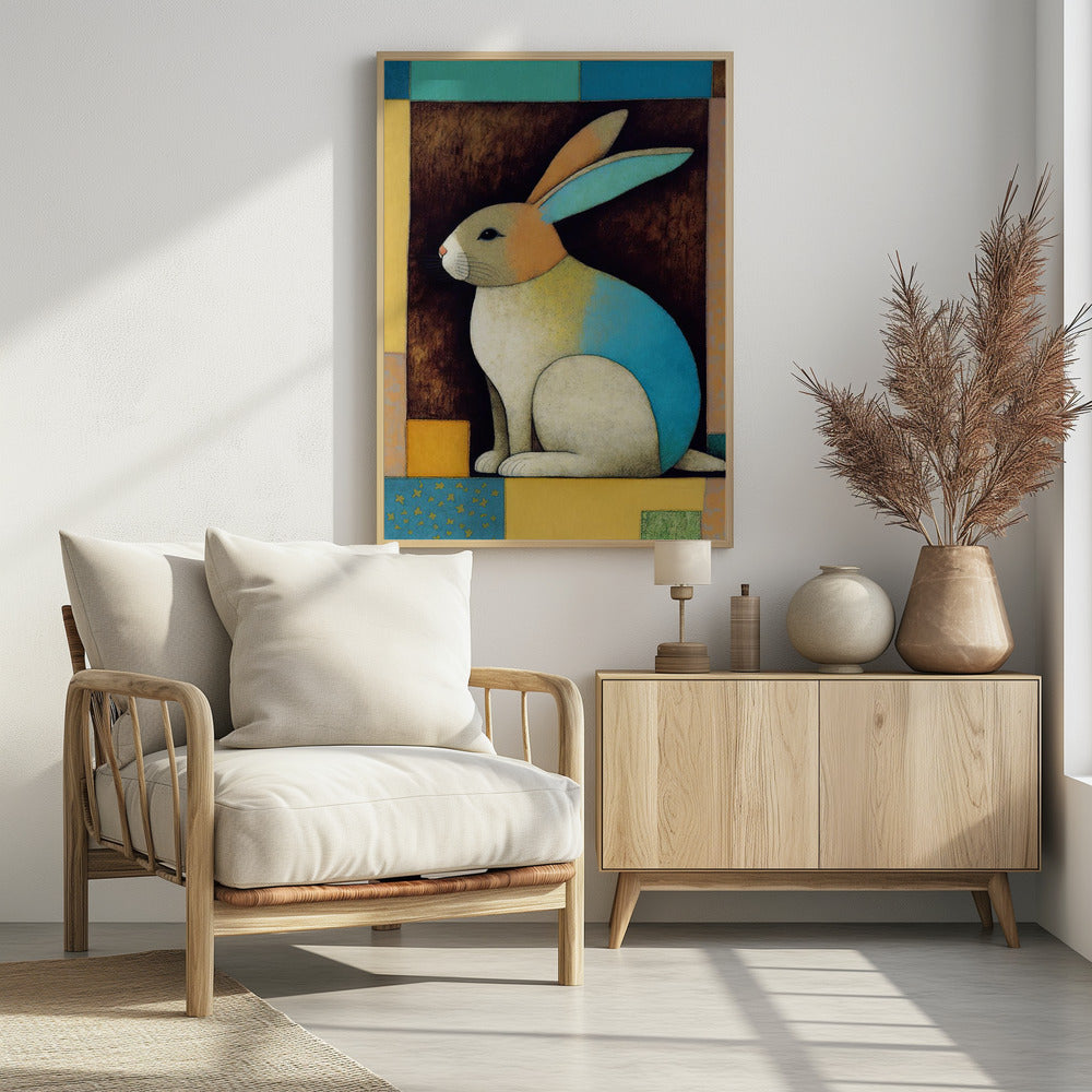 Bunter Kaninchentraum | Poster