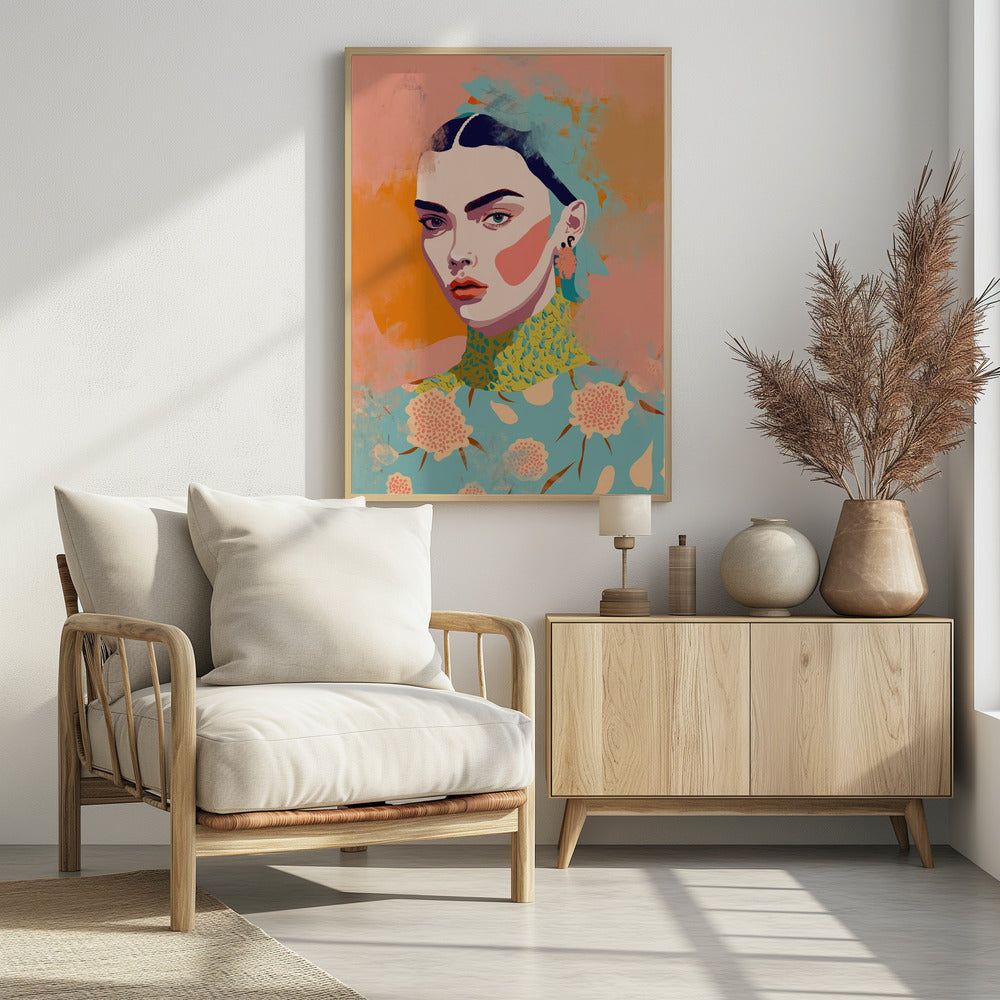 Lebendige Eleganz | Poster
