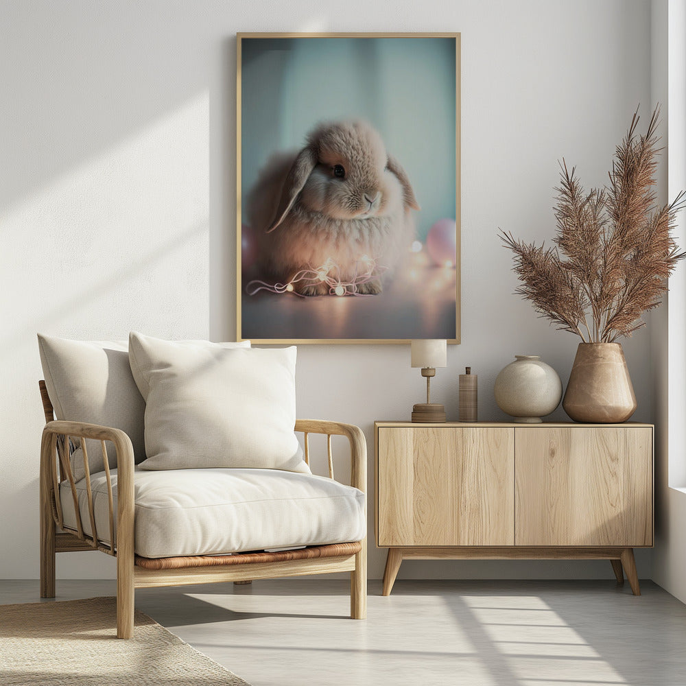 Flauschiges Leuchten | Poster