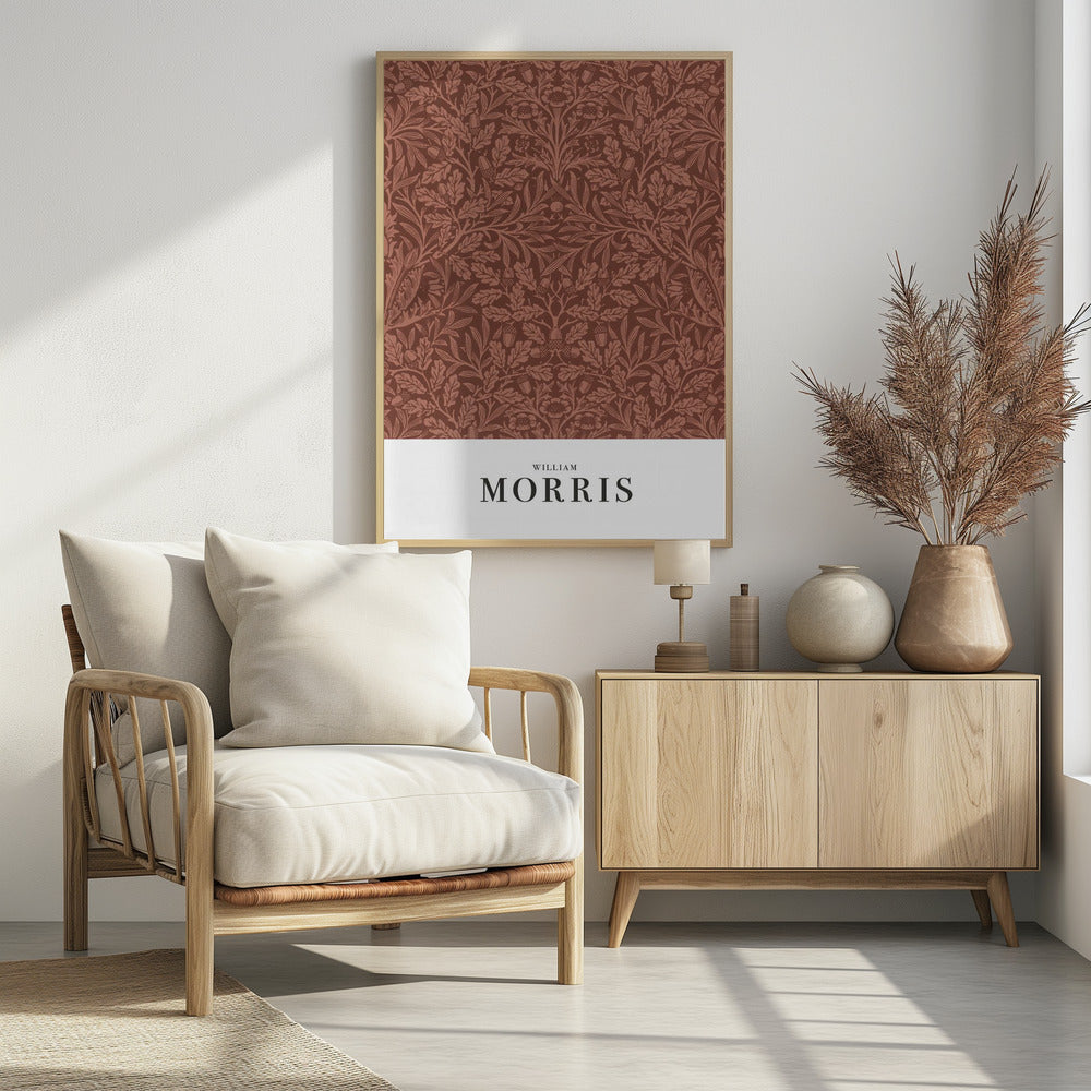 Acorns and oak leaves | Poster