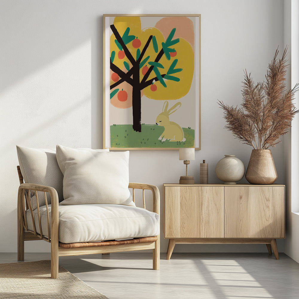 Träumen unter einem Baum | Poster