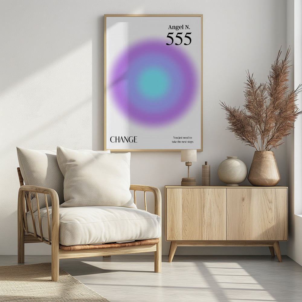 Angel Number 555 | Poster
