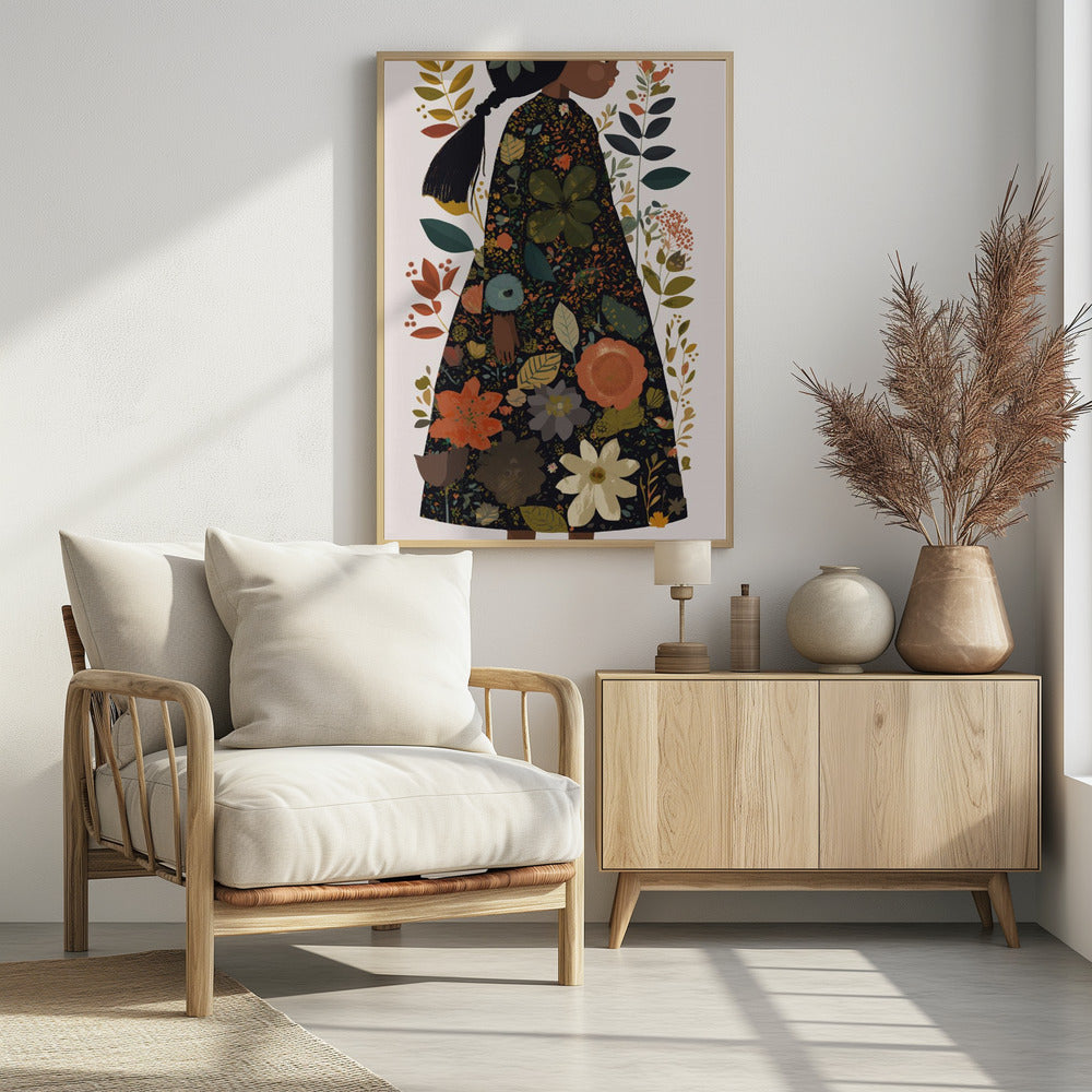 Florale Traumlandschaft | Poster