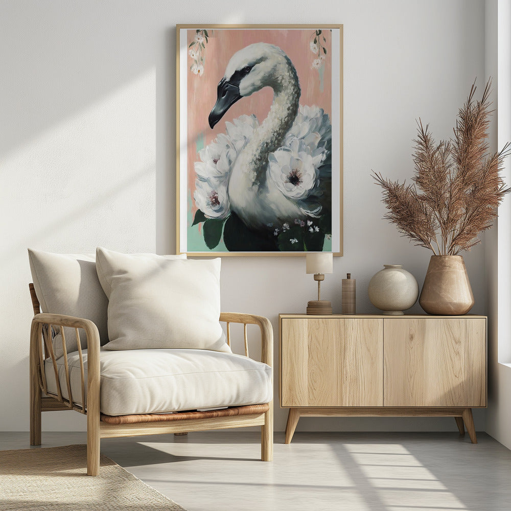 Schwanen-Eleganz | Poster