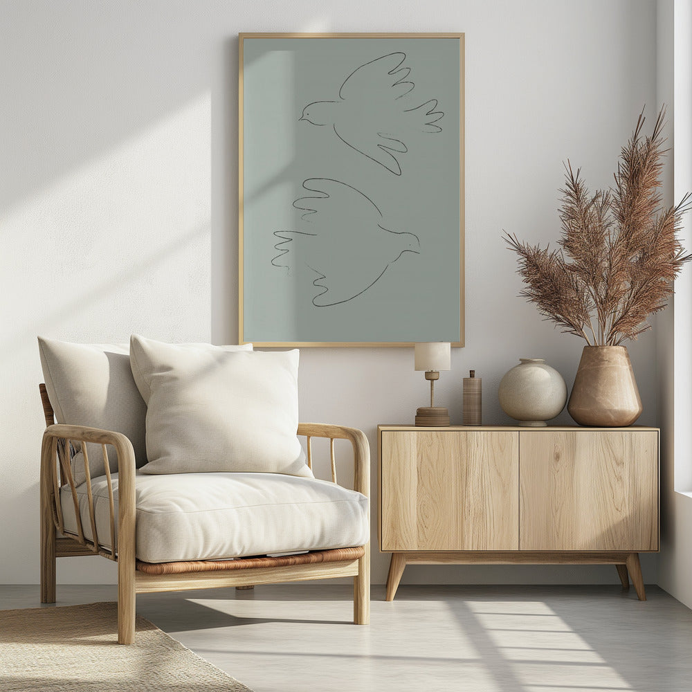 TAUBEN Grün | Poster
