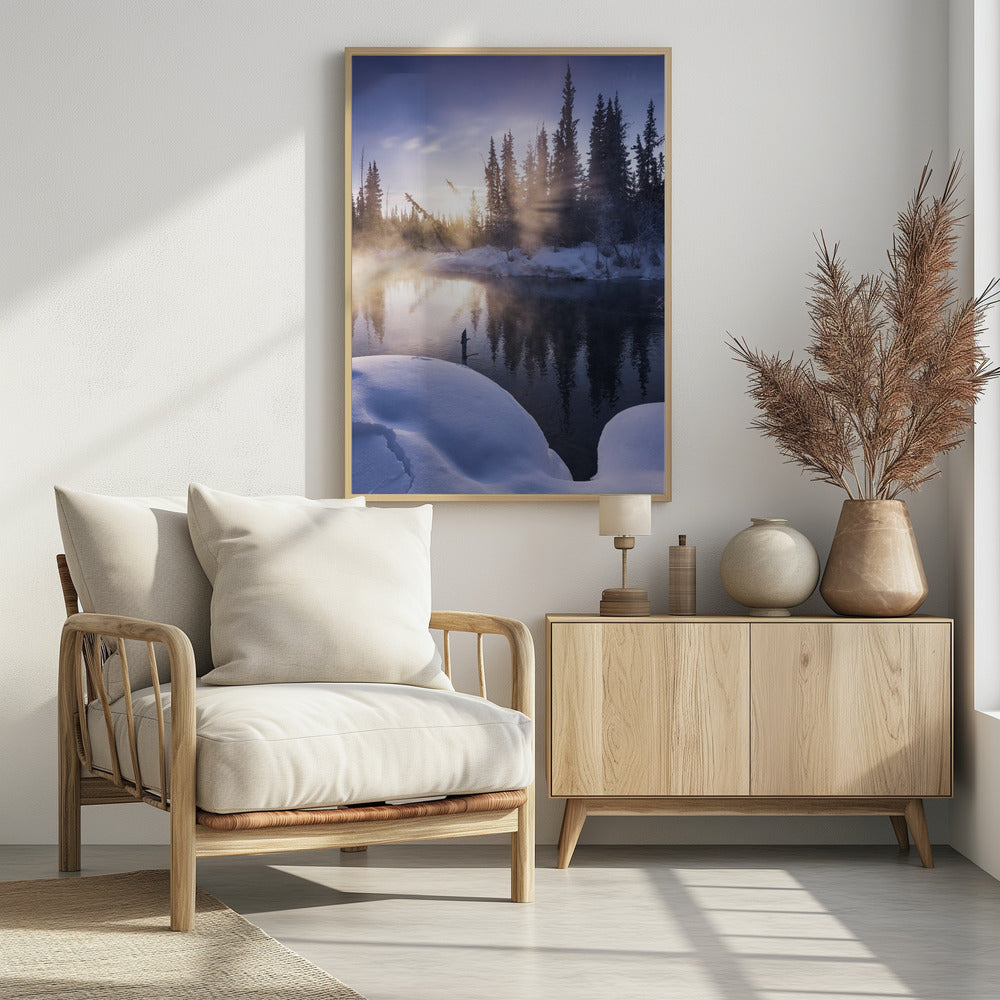 Alaskanischer Winter | Poster