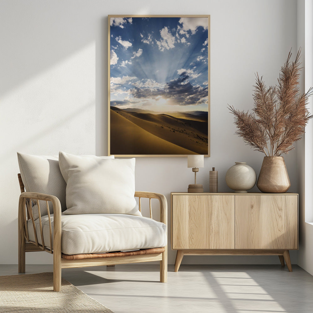 Wüstenstrahlen | Poster