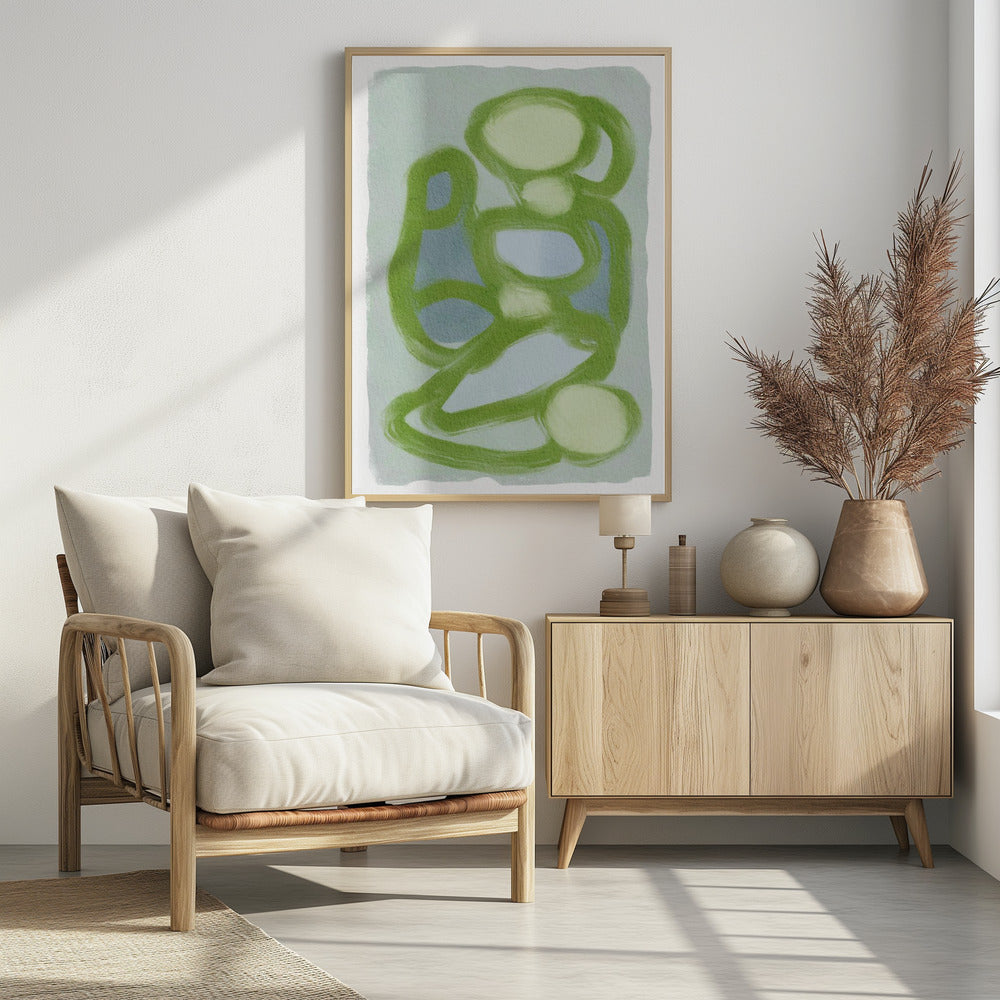 Grüne Kreise 2 | Poster