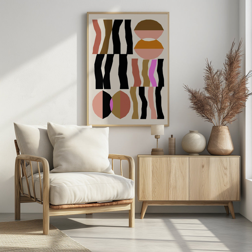 Abstrakte Komposition 26 | Poster