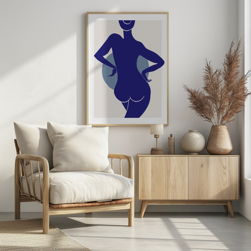 Femme Bleu | Poster