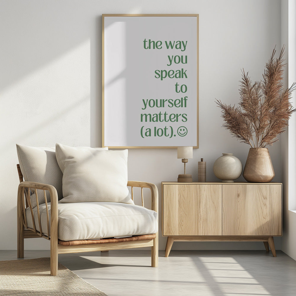 Positive Words Matter | Poster