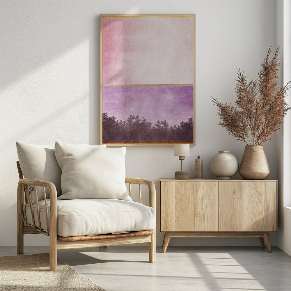 Rosa und Gelb 1 | Poster