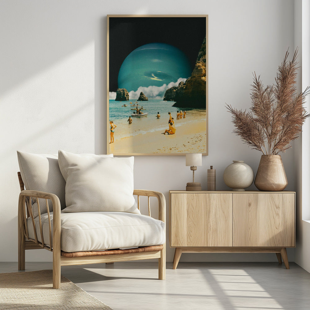 Space Beach | Poster