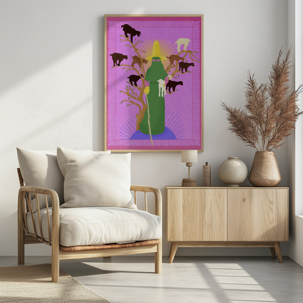 Heilige Hirtin | Poster