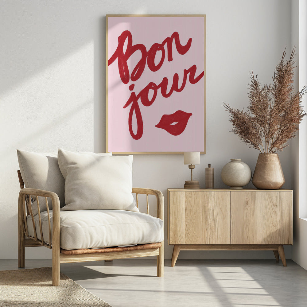 Bonjour-Kuss | Poster