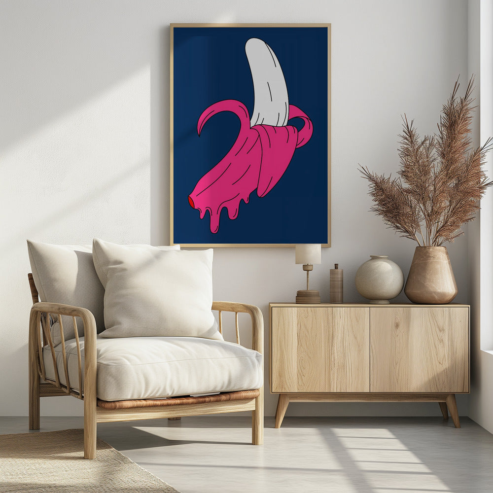 Schmelzende Banane | Poster