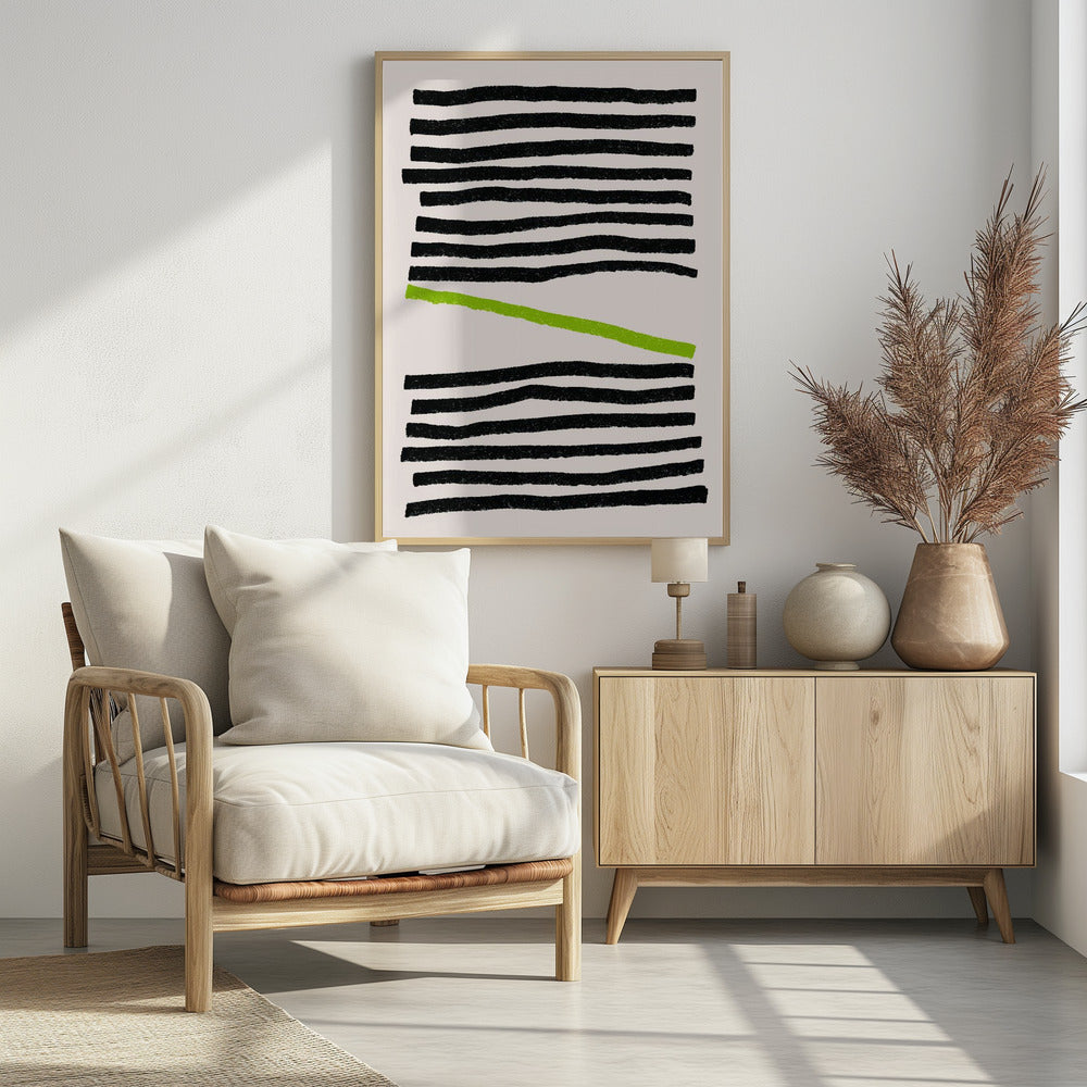Minimale Linien #3 | Poster