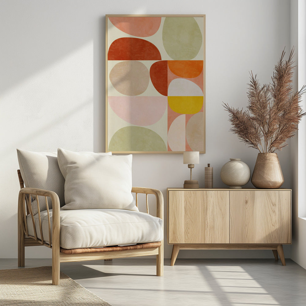 Pastel Geometry | Poster