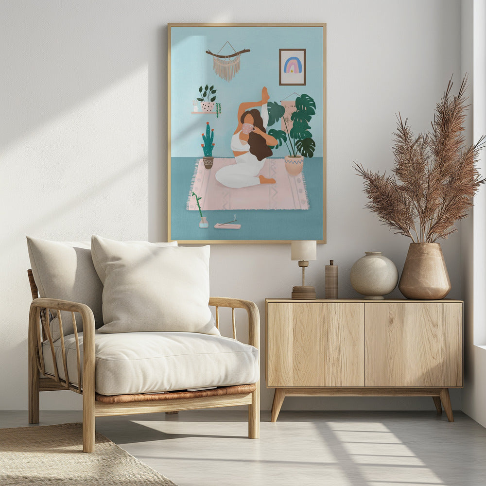 Yoga-Zeit | Poster
