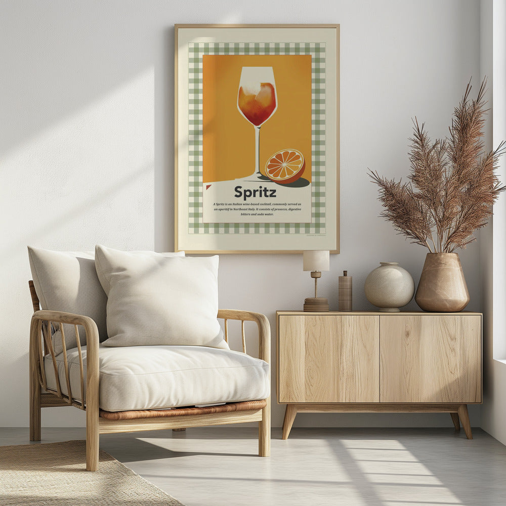 Spritz Retro-Druck | Poster