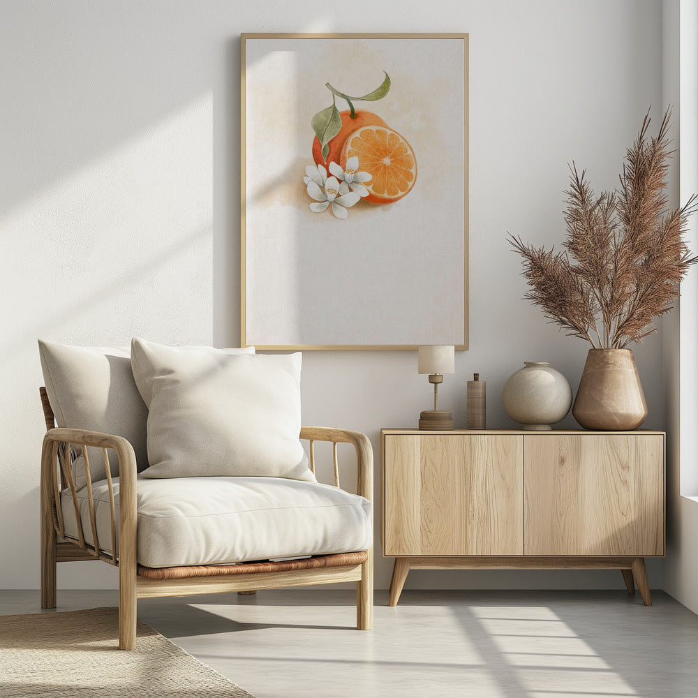 Saftige Orange | Poster