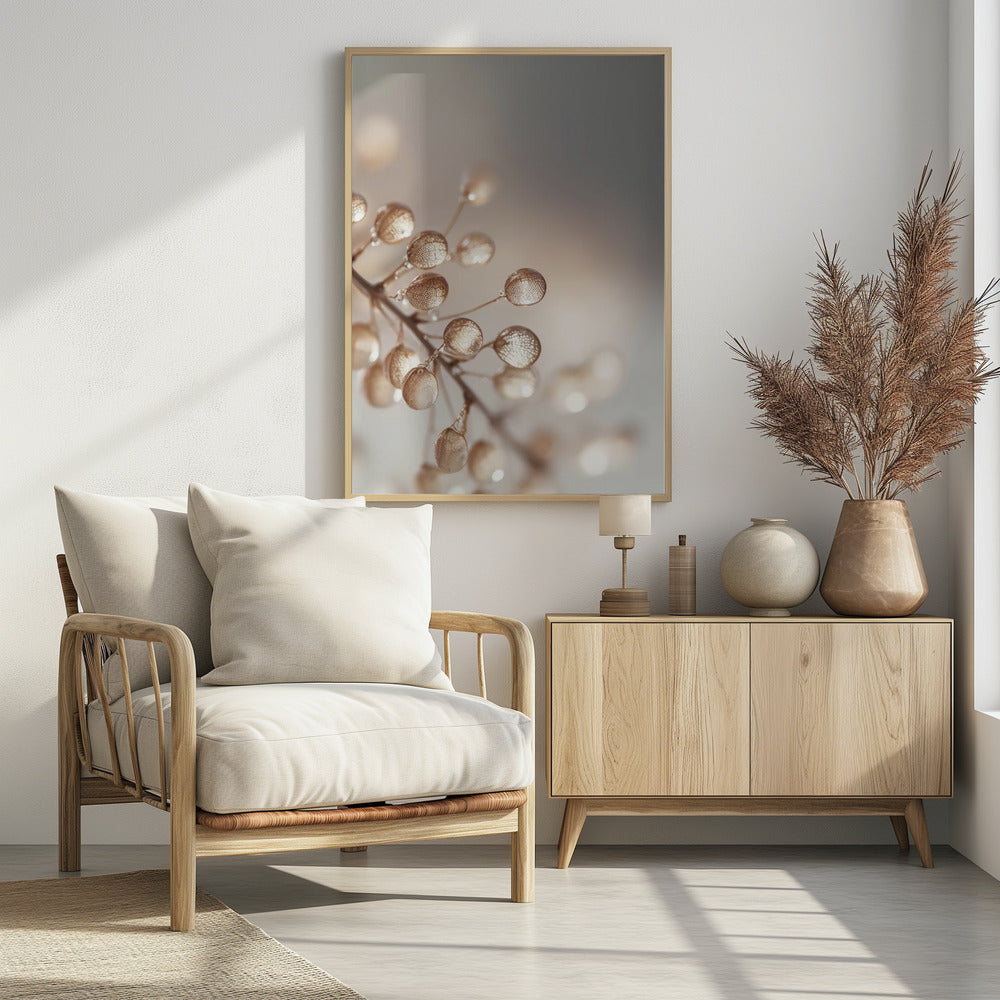 Goldene Tautropfen | Poster