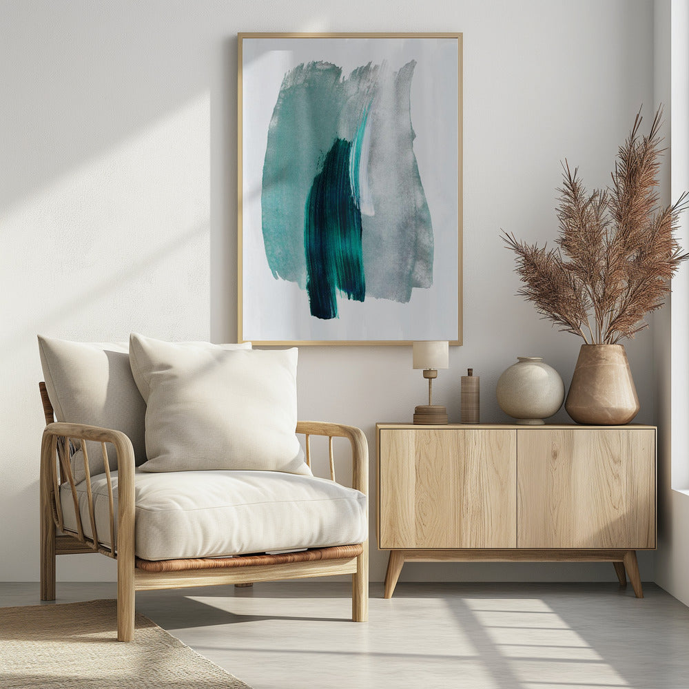 Abstrakte Pinselstriche 19 | Poster