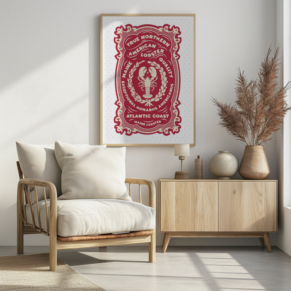 Roter Hummer | Poster