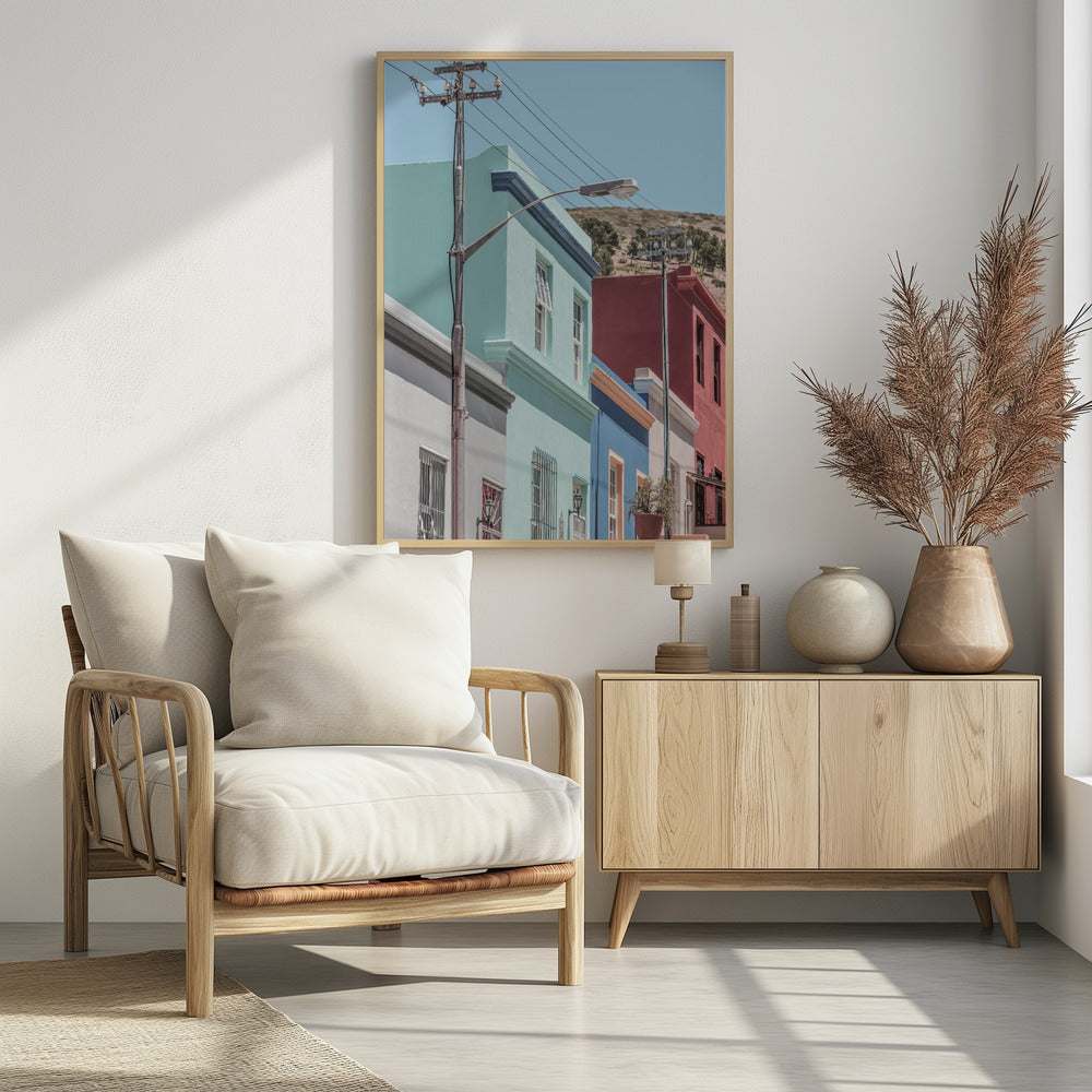 Bunte Fassaden | Poster