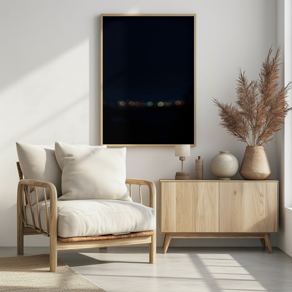 Blurred Night Lights | Poster