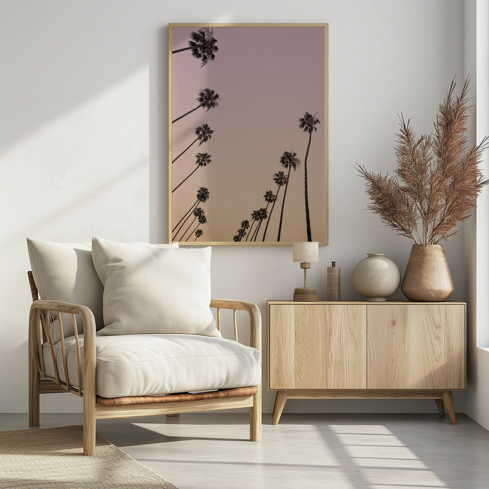 Twilight Palms | Poster