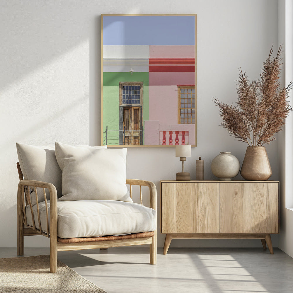Bunte Fassaden | Poster