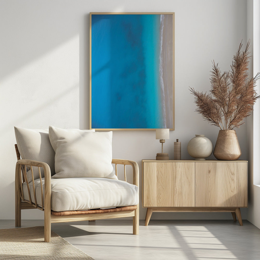 Ocean's Edge Tranquil | Poster