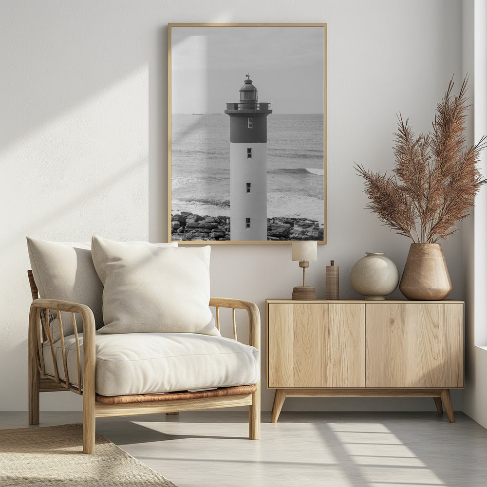Leuchtfeuer am Meer | Poster