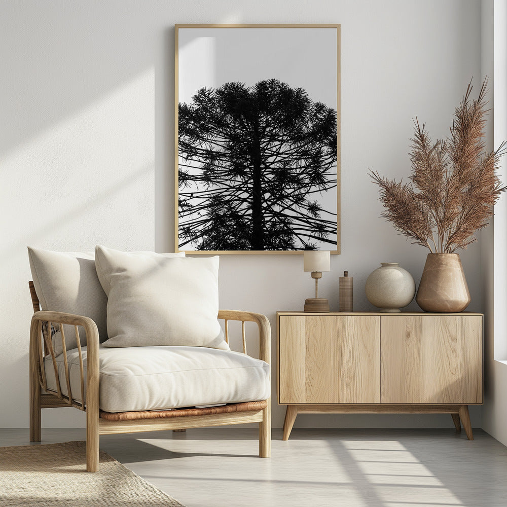 Silhouetten-Symmetrie | Poster