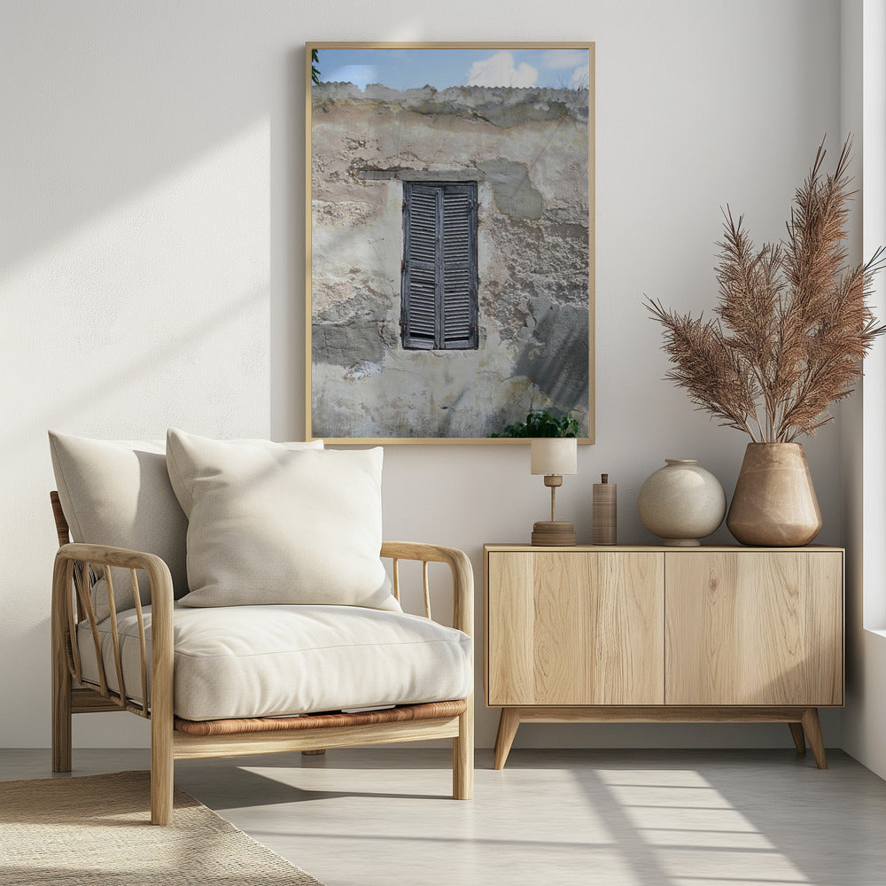 Weathered Shutters | Poster