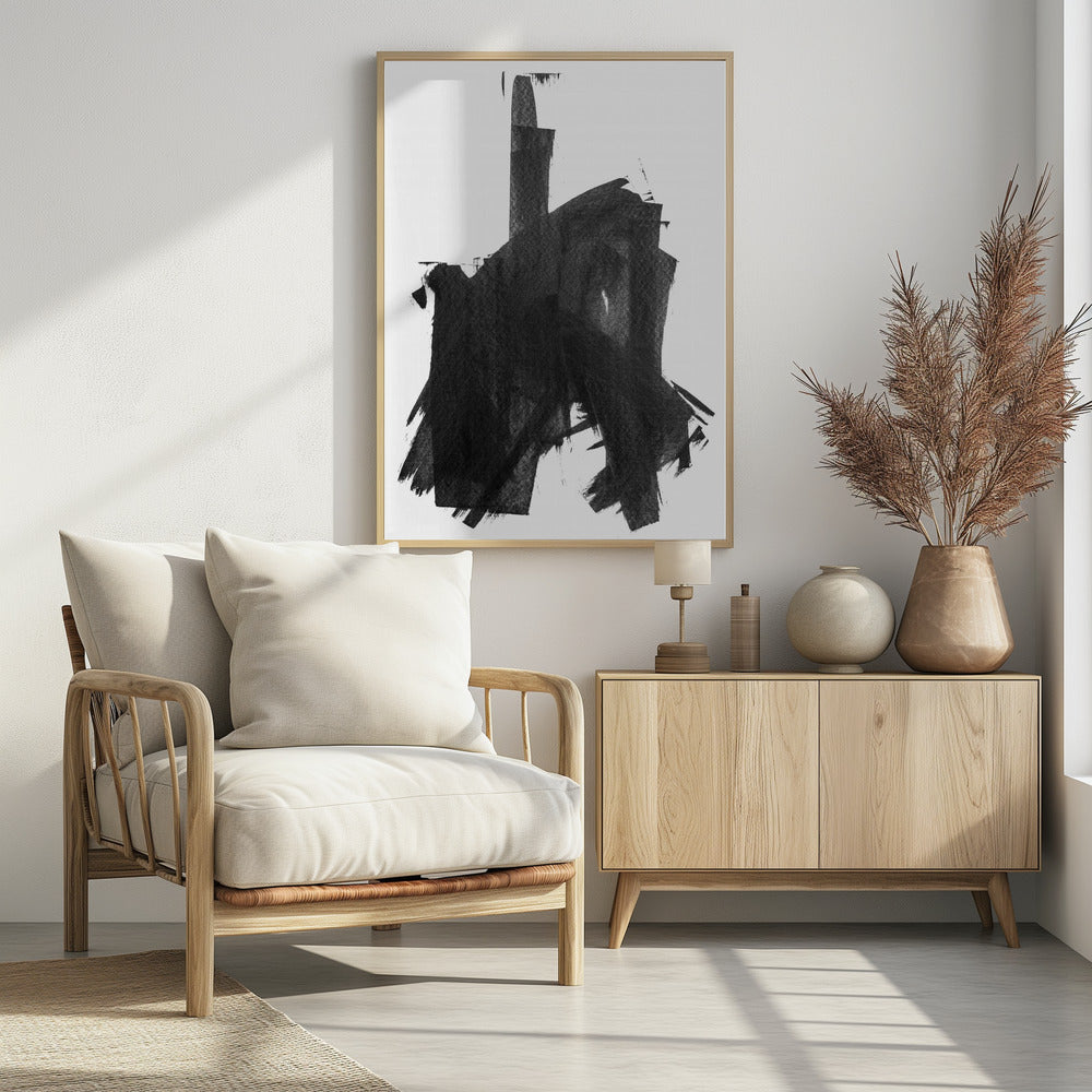 Chaotische Striche | Poster