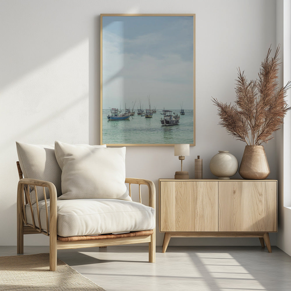 Ruhige Seeschiffe | Poster