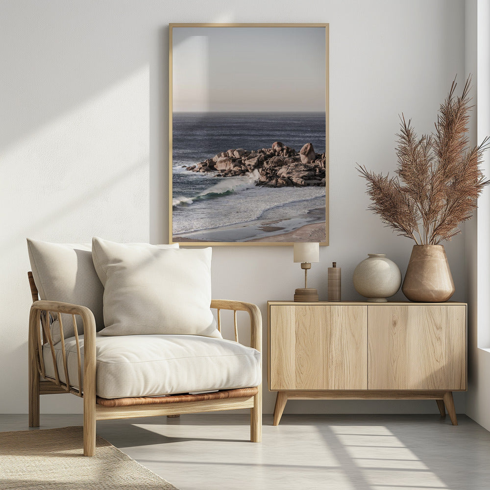 Rocky Shoreline Scene | Poster