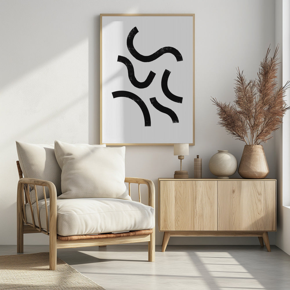 Geschwungene Rhythmen | Poster