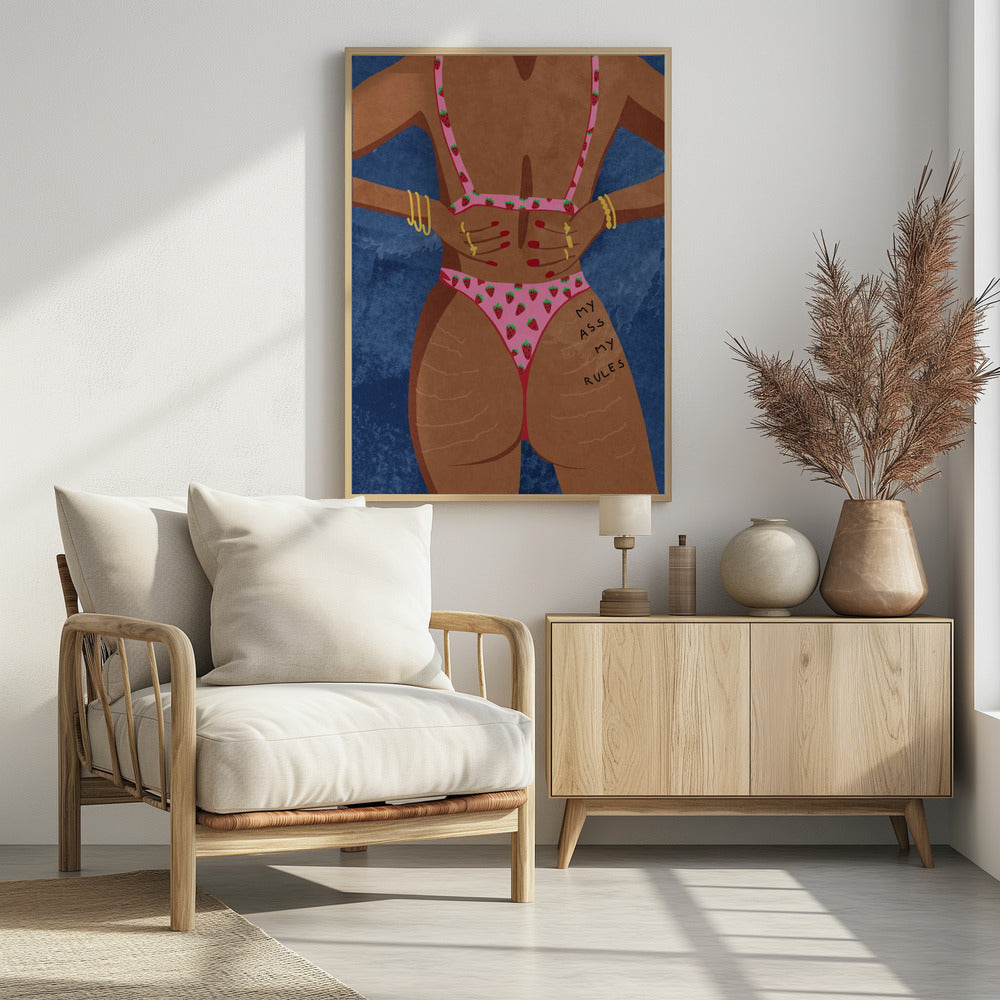 My ass my rules | Poster