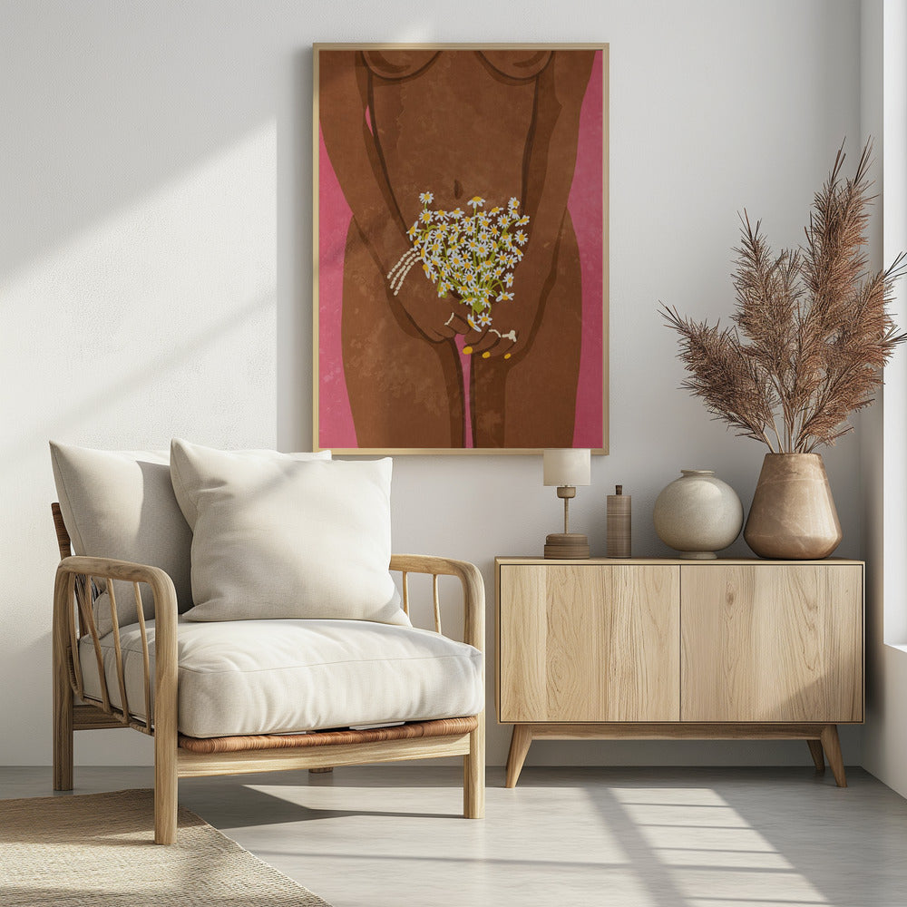 Wearing Floweers | Poster
