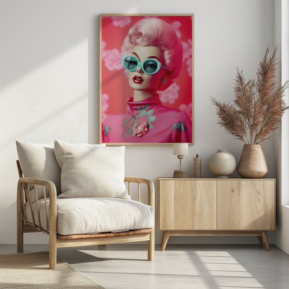 Retro Glamour Icon | Poster